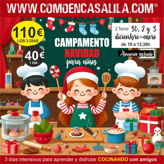 Campamento Navidad Niños (2º turno)