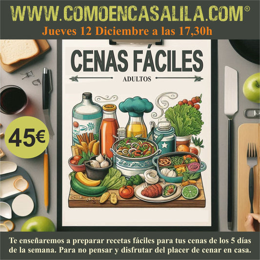 Taller Cenas Fáciles Adultos