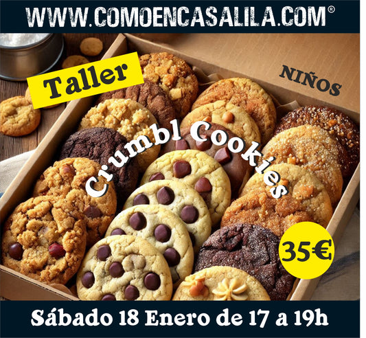 Taller Crumbl Cookies Niños