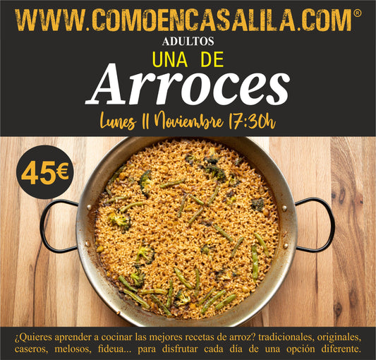 Taller de Arroces Adultos