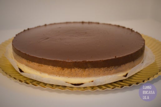 Tarta de 3 Chocolates